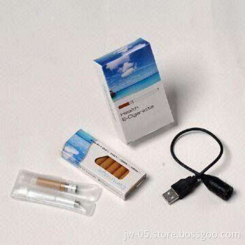 Emulational Electronic Cigarettes with 10-piece Cartridges, 3.6 to 3.7V Working Voltage, USB Charger